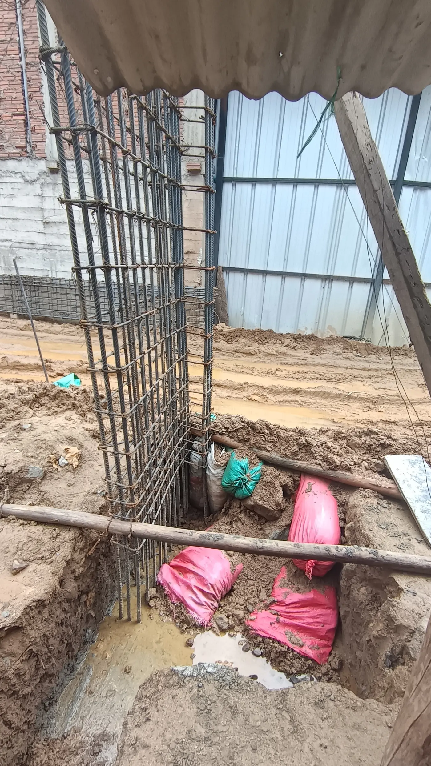 Elemento estructural con necesidad de revisión técnica durante la obra